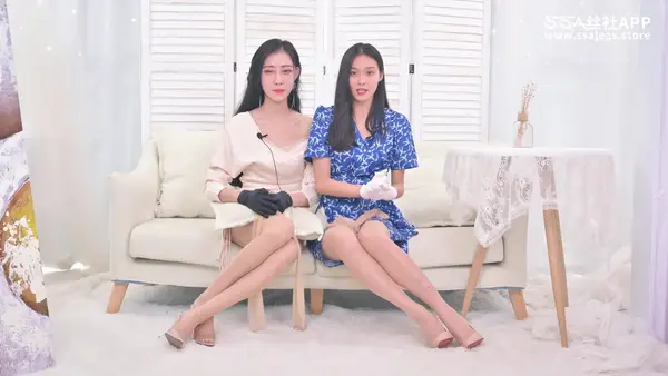 [SSA丝社] 评测 NO.137 君君&雪儿 双人开箱拉贝拉珠光袜对比皮尔卡丹无缝袜评测（下） - SSA丝社